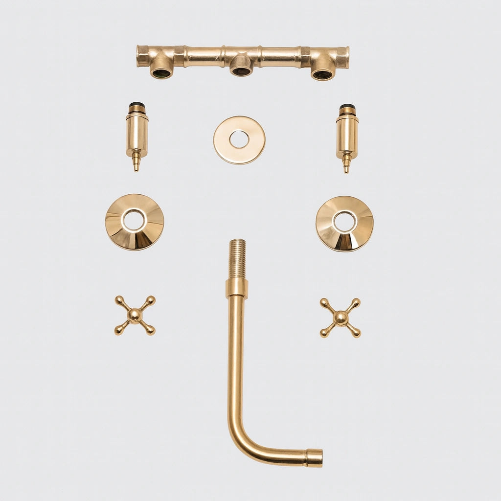 Handcrafted Wall Mounted Faucet