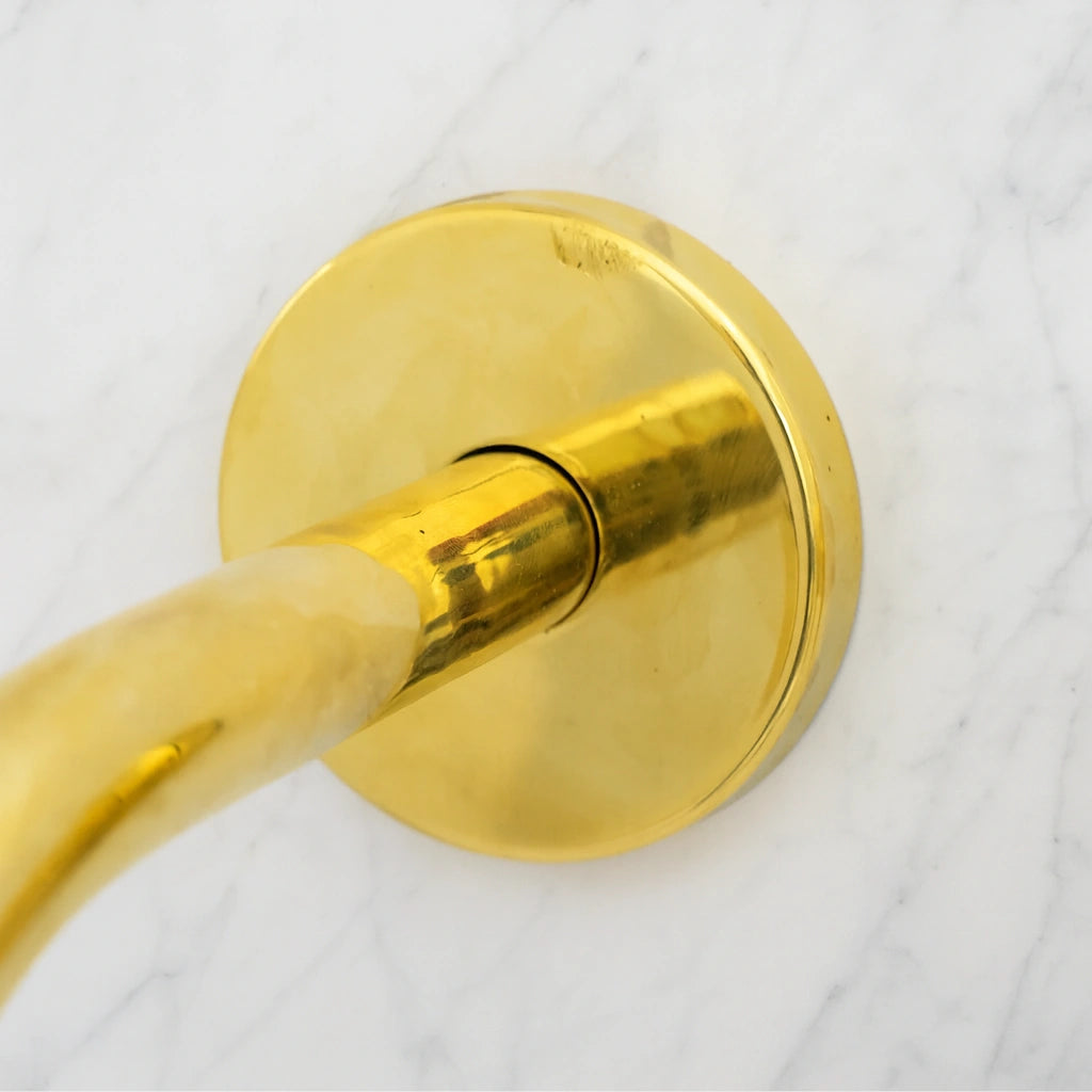 Heritage - Unlacquered Brass Bath Wall Mount Faucet